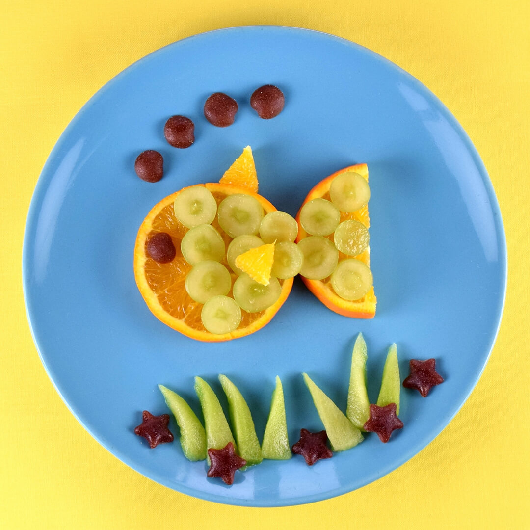 Mr Fish Fun Plate Recipe for Toddlers | 12m + | Organix