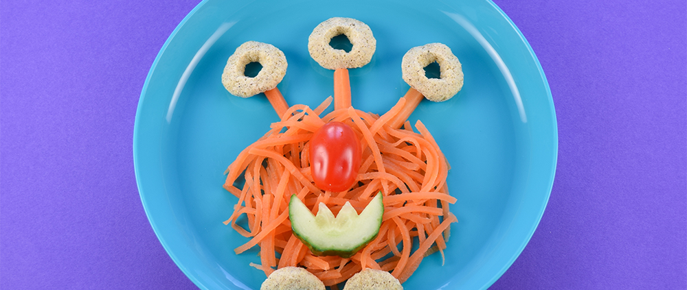 Organix Cheesy Space Monster Fun Plate – A Playful Meal for Kids