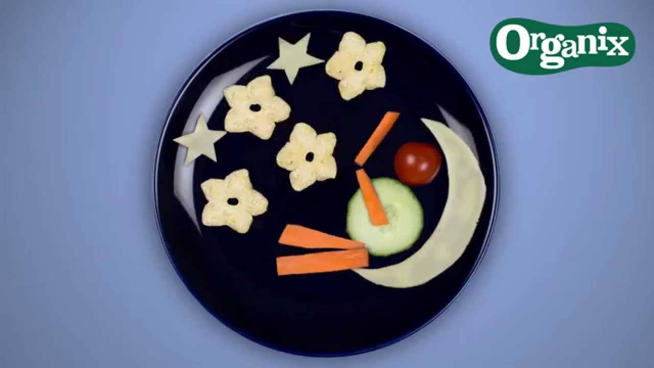 Organix Man in the Moon Fun Plate - My Fussy Eater | Easy Family Recipes