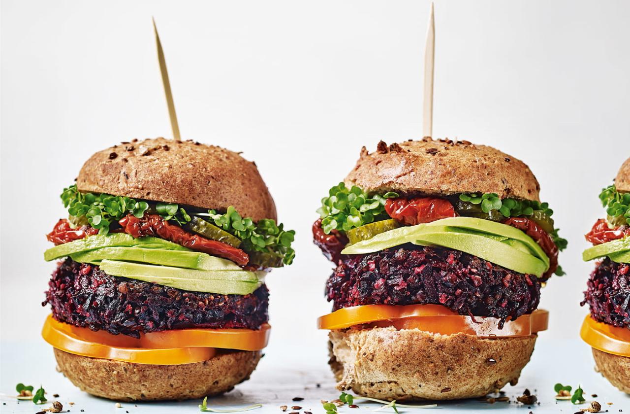 Organix Beetroot Burger