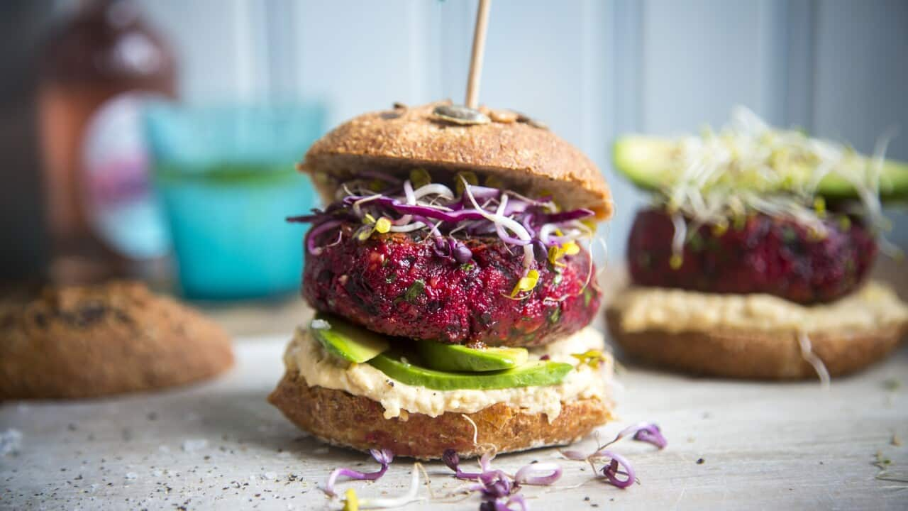 Organix Beetroot Burger