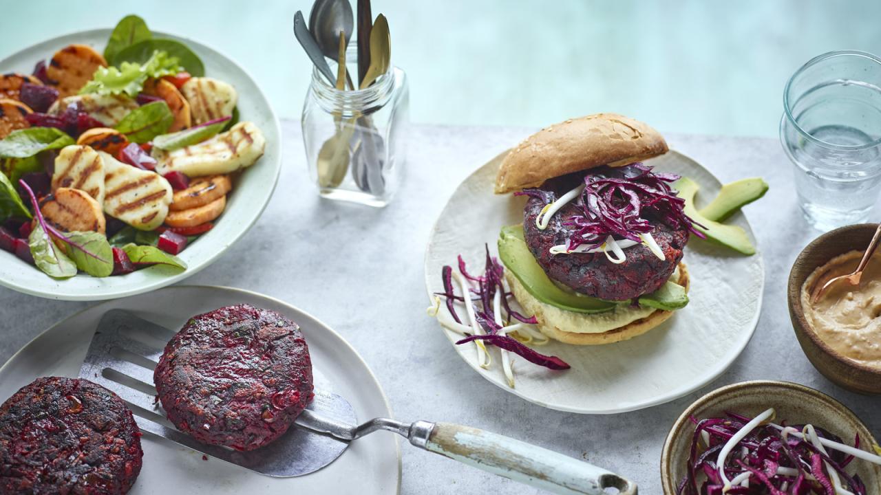 Organix Beetroot Burger