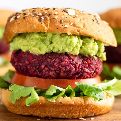 Organix Beetroot Burger